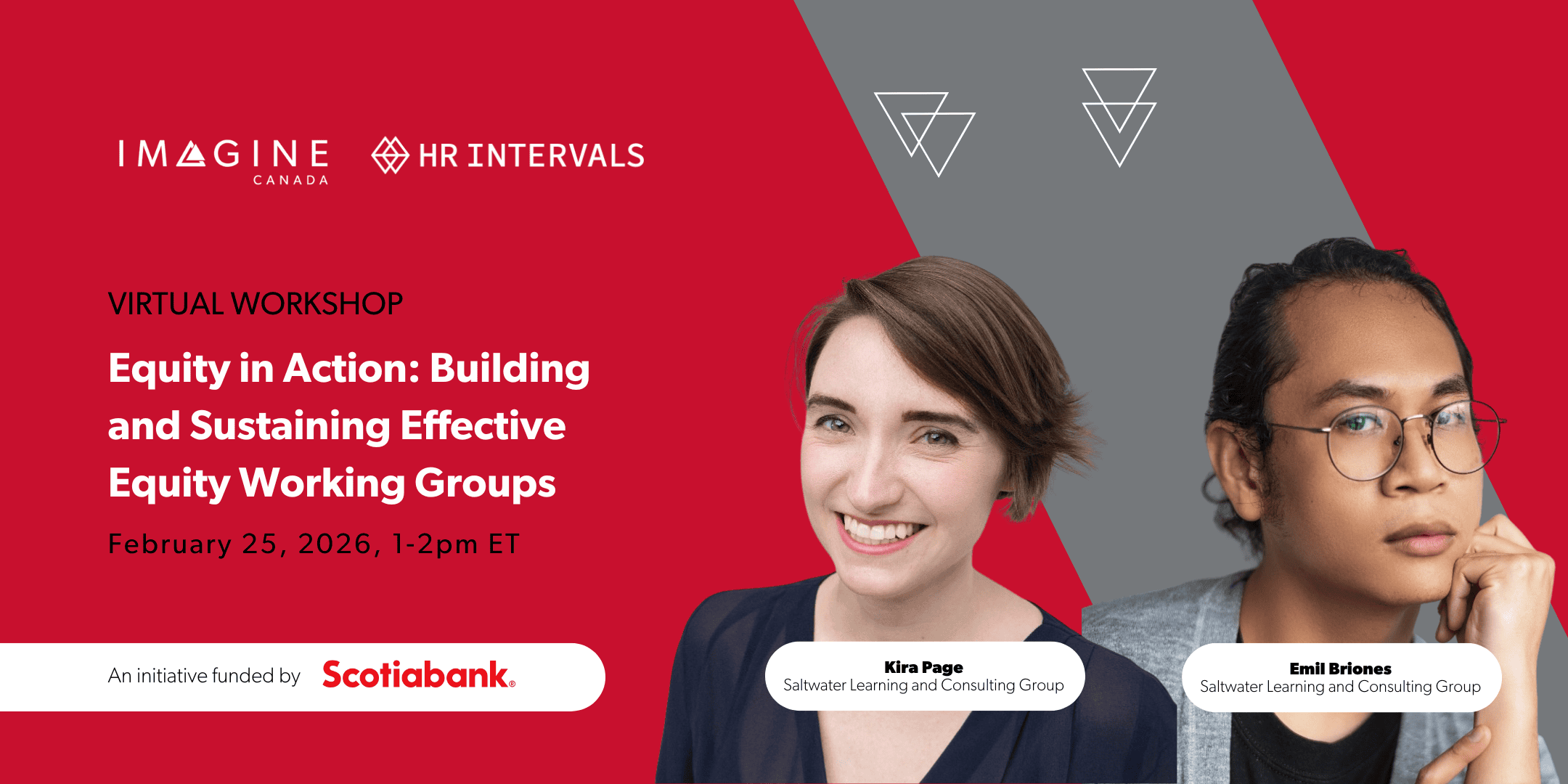 La pratique de l’équité : des outils pour renforcer l’équité, la diversité et l’inclusion dans les OBNL 6 Equity in Action - Virtual Workshop Promo Image